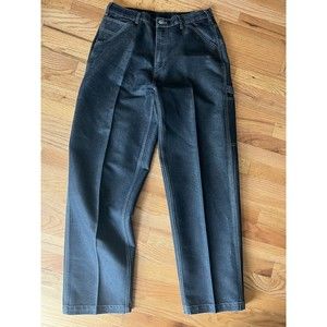 OTB One Tough Brand  Denim Cargo Jeans Skate Mens 34 X 32 Blue Baggy